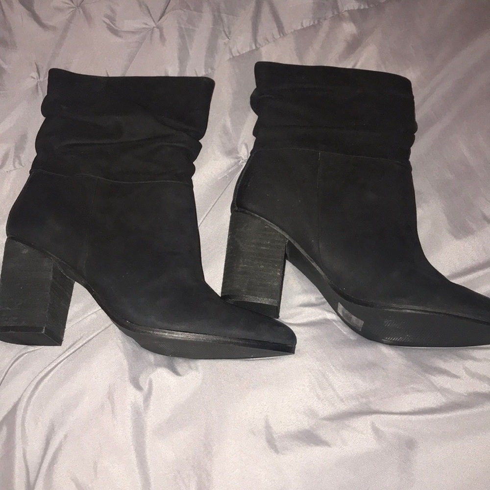 Aldo Black boot heels